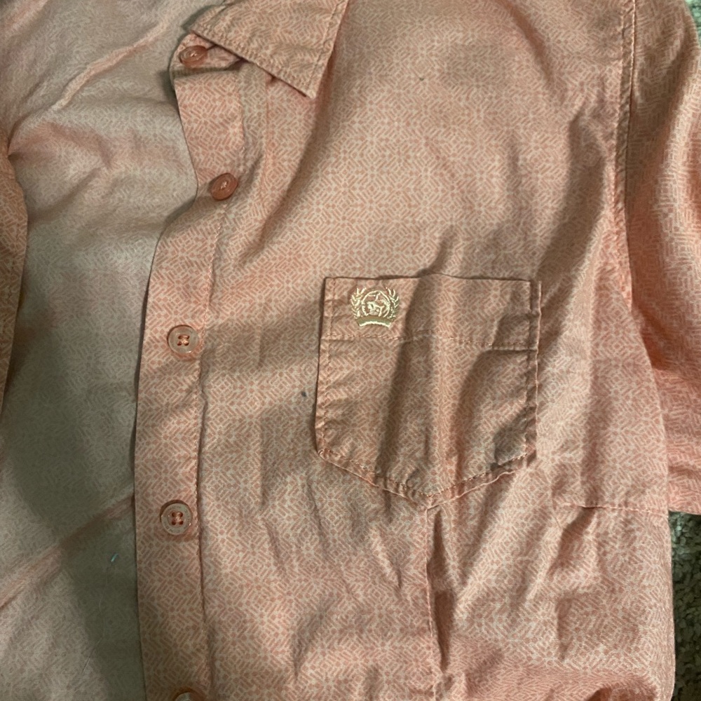 Cinch button down